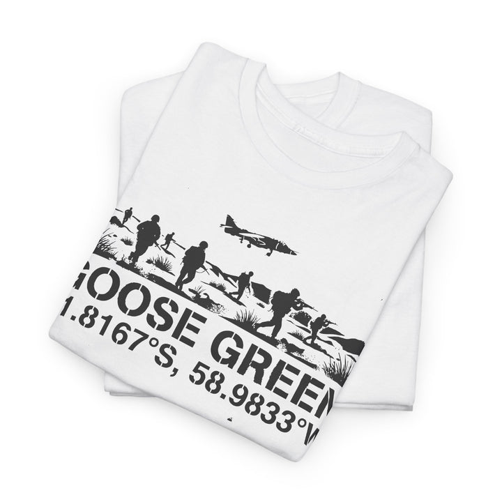 Goose Green 1982 T-Shirt — Falklands War Heritage Graphic