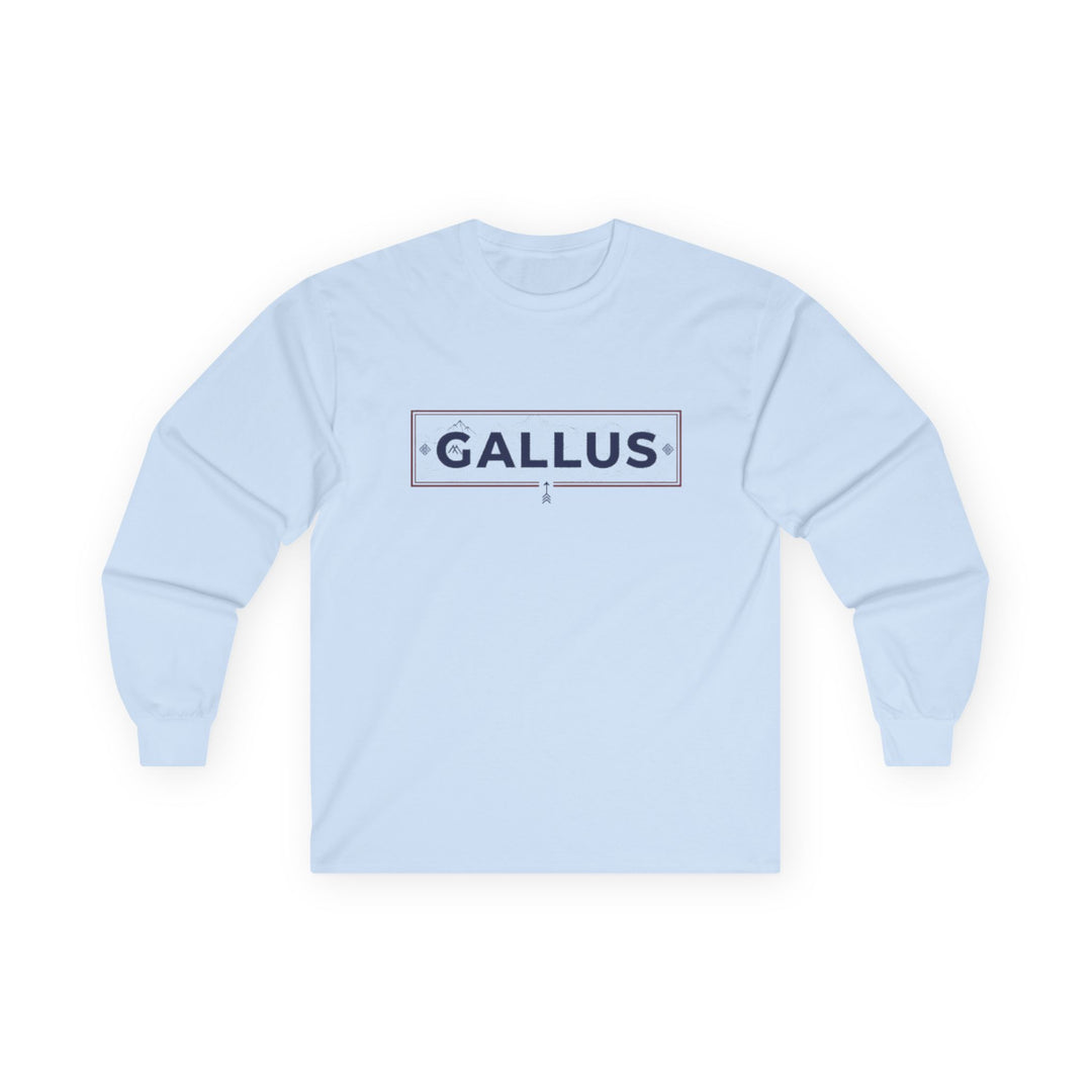 Spain Map Long Sleeve Tee — Gallus Logo Travel Shirt