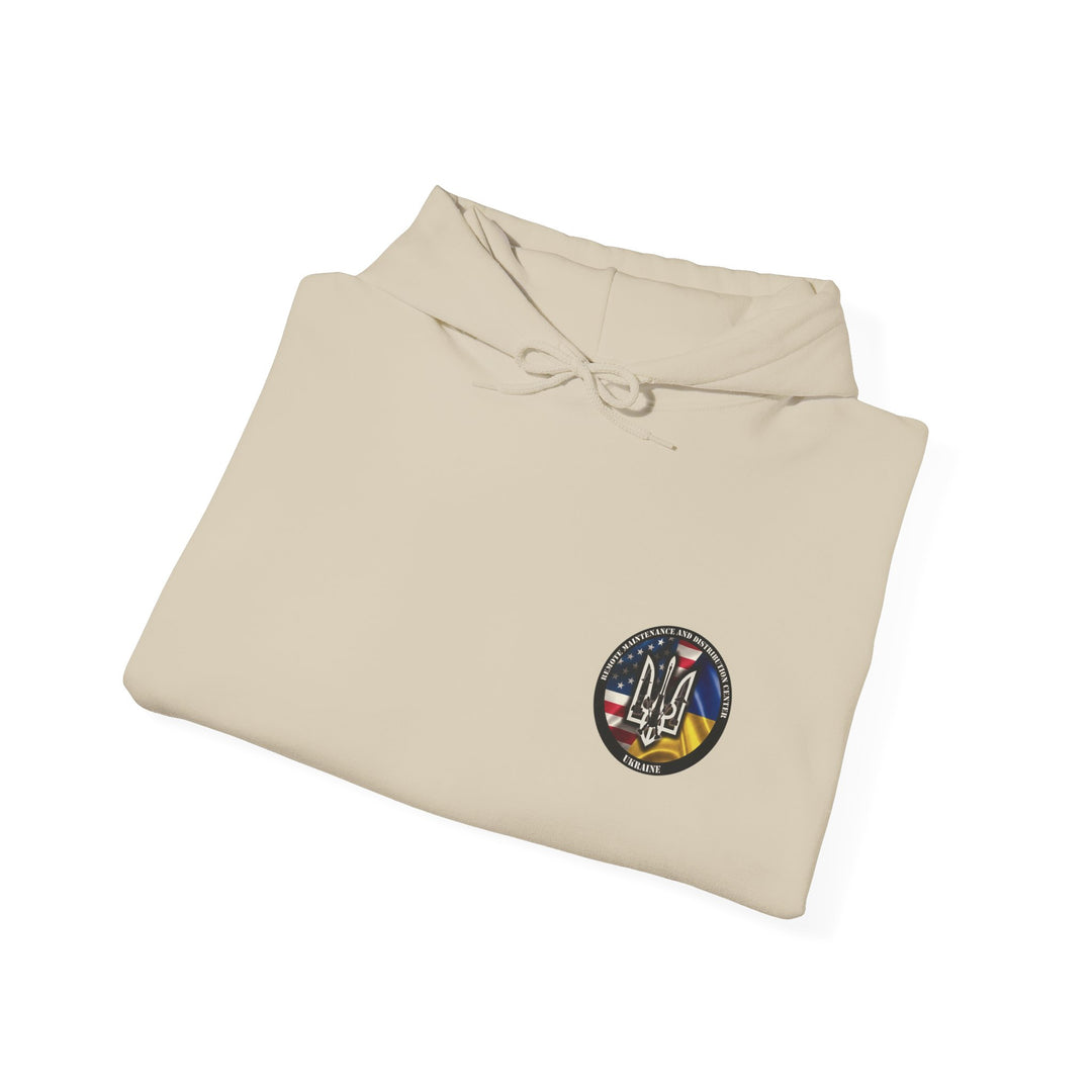 Ukraine Support Hoodie — RDCU US/UKRAINE Design