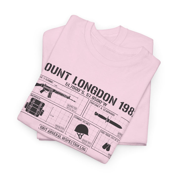 Mount Longdon 1982 T-Shirt — Falklands War Heritage Graphic