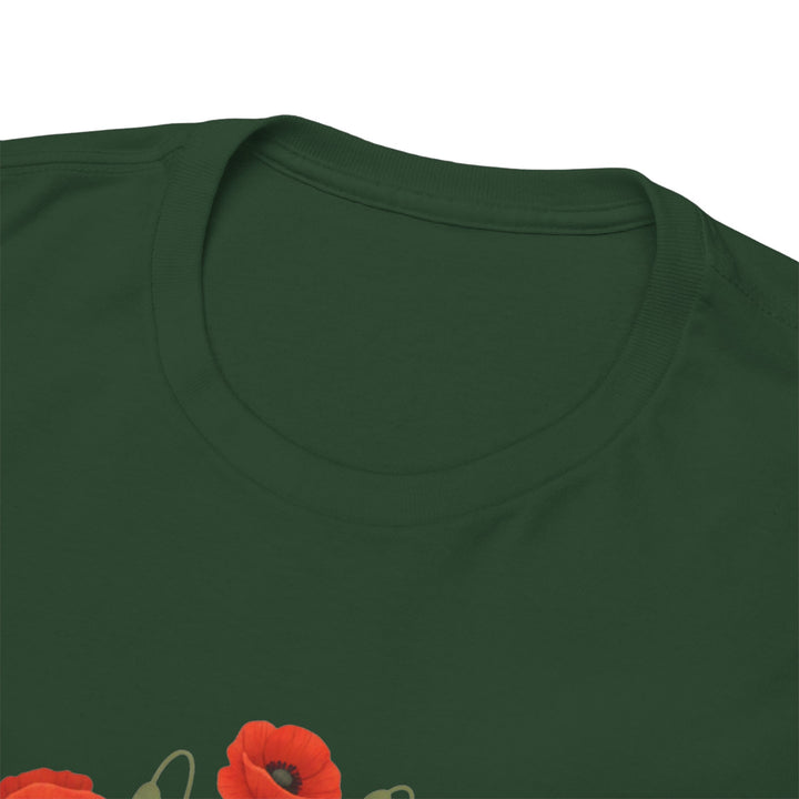 British Army Remembrance Shirt | Lest We Forget Poppy Helmet