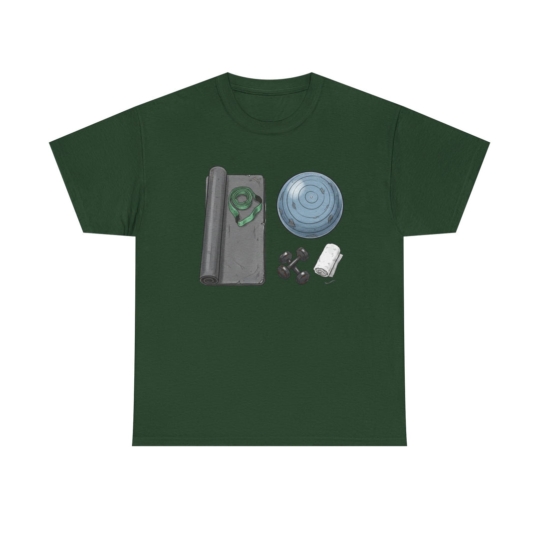 Pilates Kit Tee – soft, breathable cotton designed for Pilates workouts. Comfortable, flexible, and perfect for studio sessions, home practice, or casual wear.