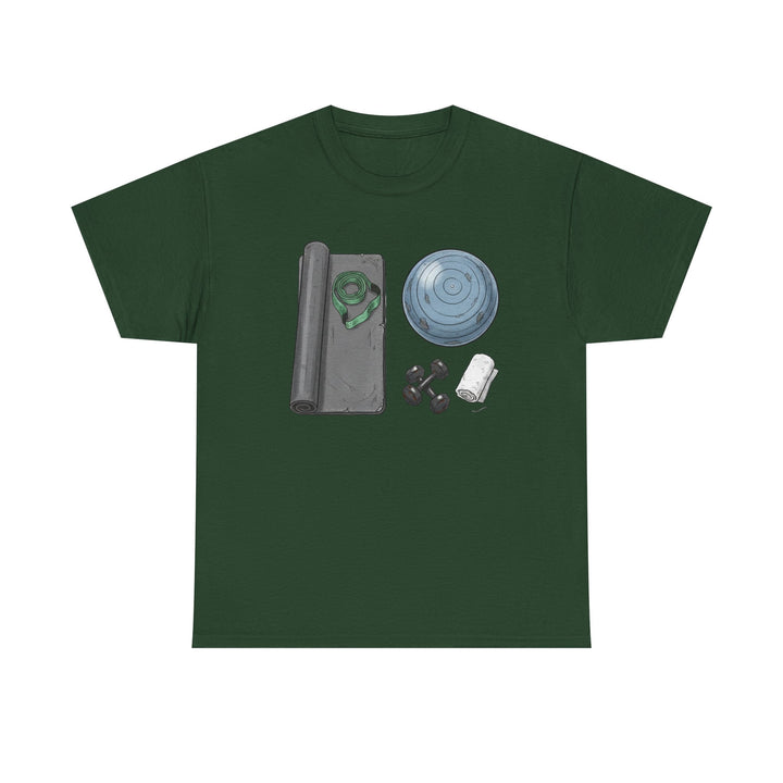 Pilates Kit Tee – soft, breathable cotton designed for Pilates workouts. Comfortable, flexible, and perfect for studio sessions, home practice, or casual wear.