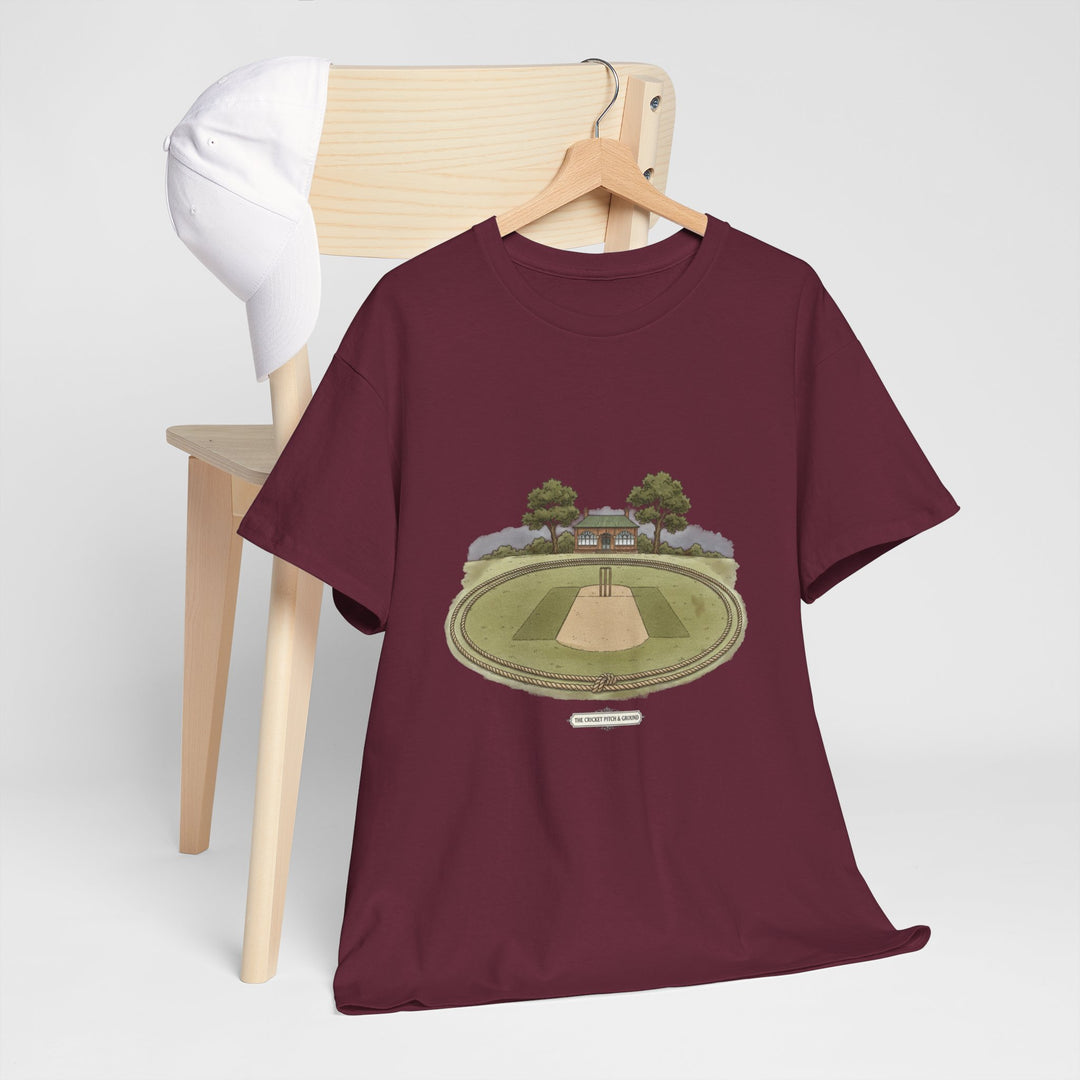 Cricket Ground Graphic T-Shirt for Players