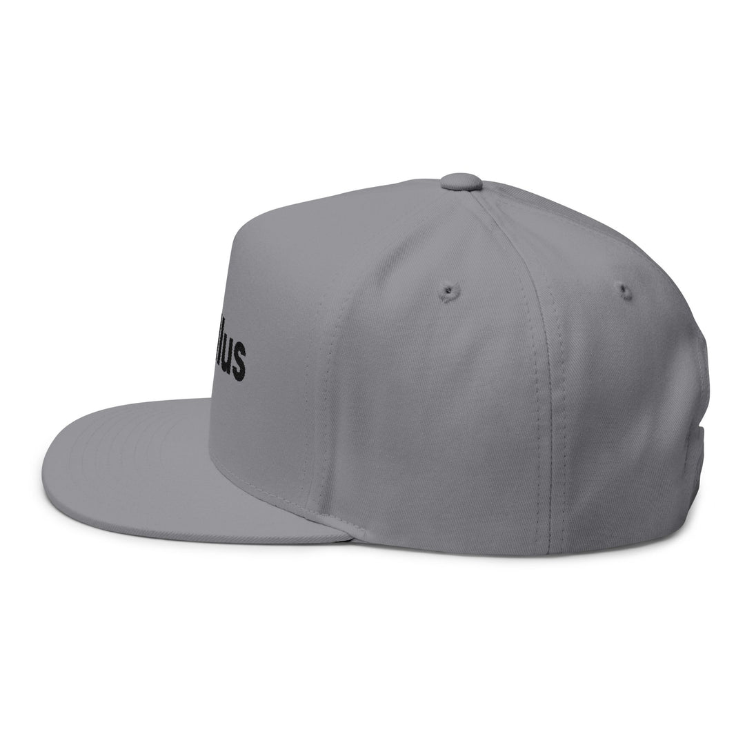 Flat Bill Cap - Embroidered "GALLUS" Retro Patch Snapback
