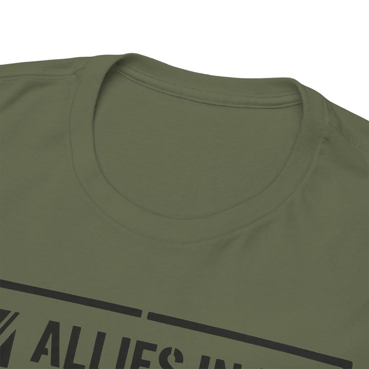 UK &amp; US Allies Defence Veteran Tee — Flags on Sleeves