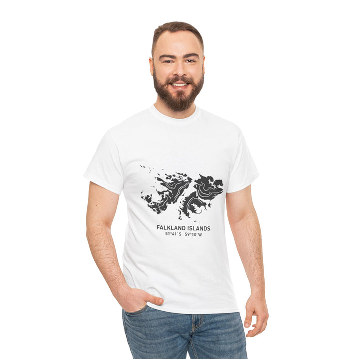 Falkland Islands 1982 Map T-Shirt — South Atlantic Military Heritage Graphic