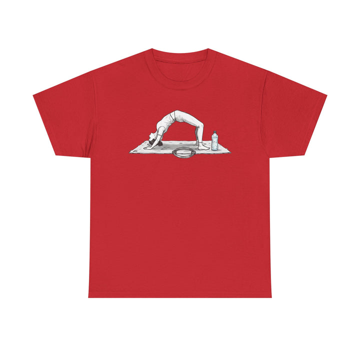 Pilates T‑Shirt – soft, breathable cotton designed for Pilates workouts. Comfortable, flexible, and perfect for reformer classes or everyday activewear.