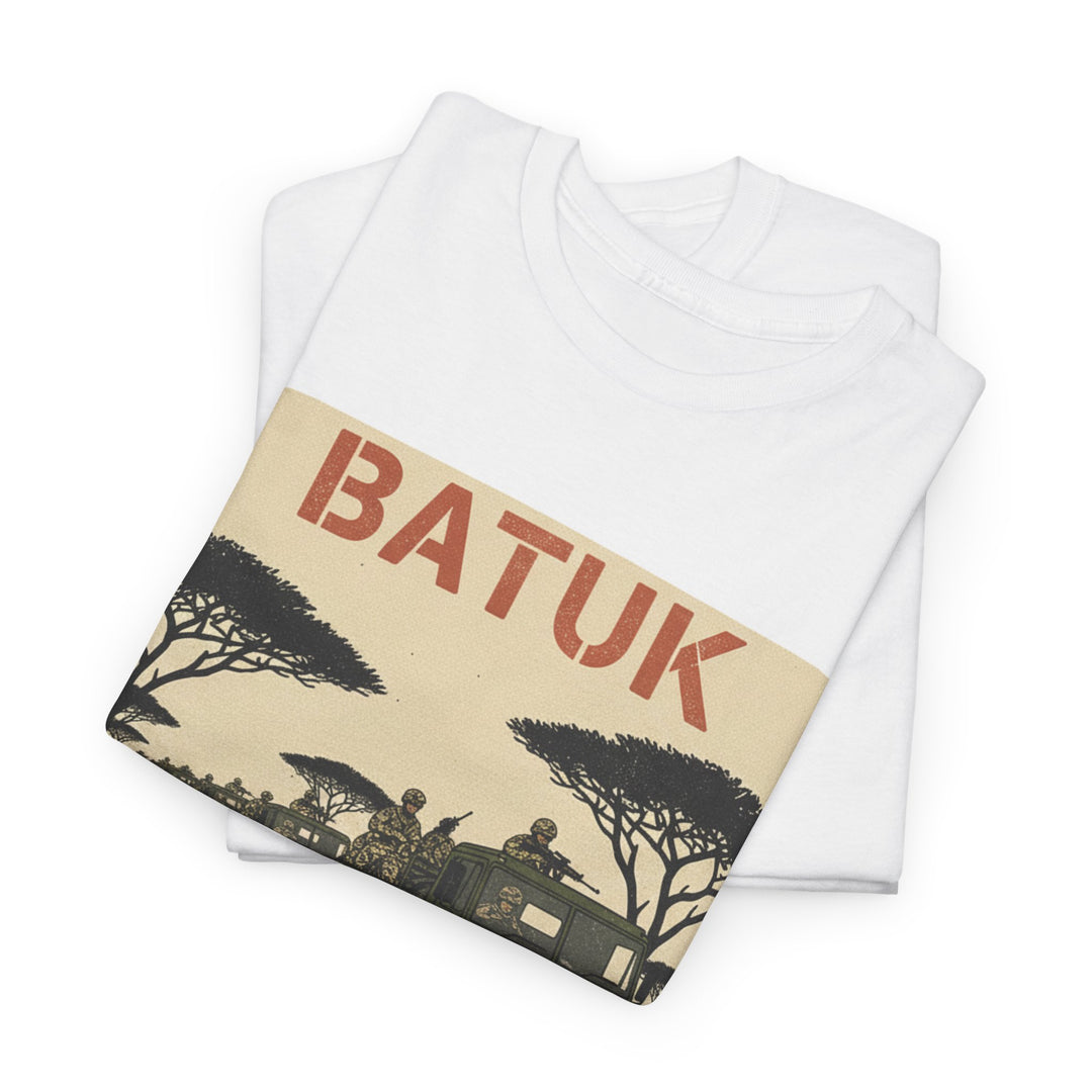 BATUK Convoy Operations Tee — Kenya Vintage Military Travel Graphic T‑Shirt