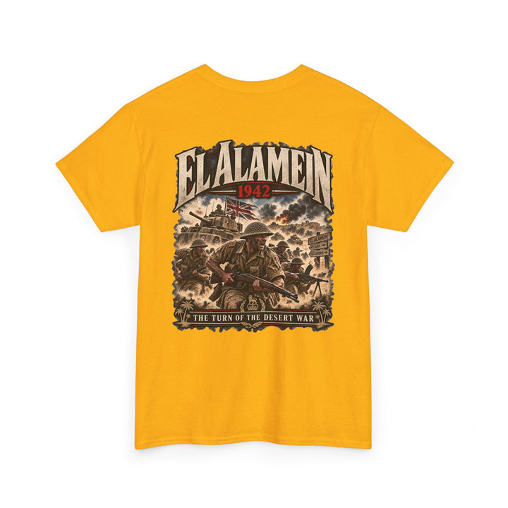 El Alamein 1942 Military History Tee — Desert War Veteran Tribute T-Shirt