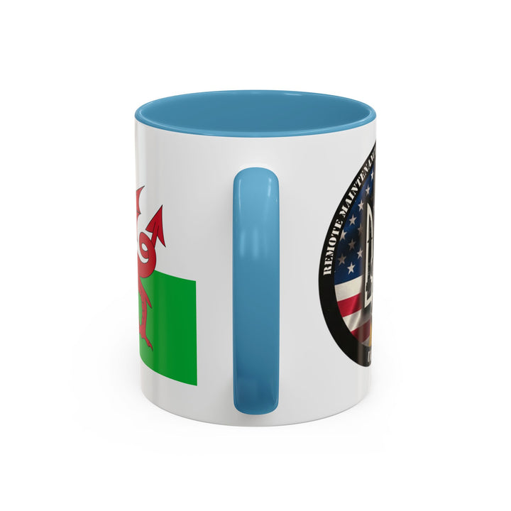 Wales Flag Accent Coffee Mug (11/15oz) – Red Welsh Dragon Tea &amp; Coffee Cup