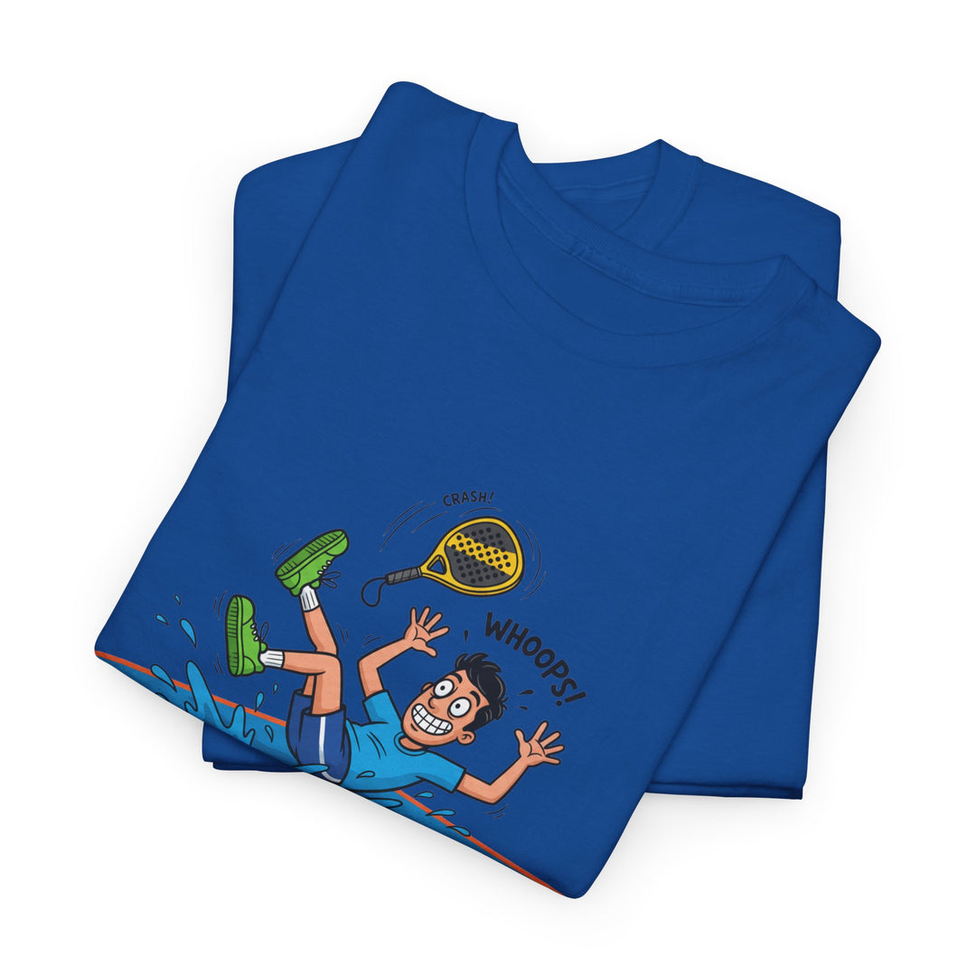 Funny Padel Tennis Graphic T-Shirt — Retro Padel Player Adventure Tee