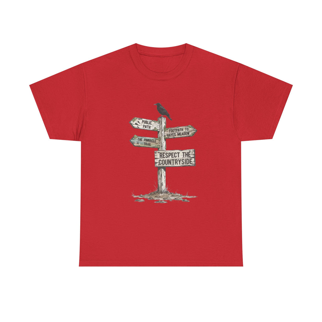 Respect the Countryside T-Shirt — Rural Heritage Graphic