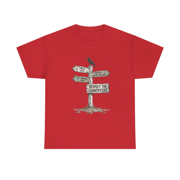 Respect the Countryside T-Shirt — Rural Heritage Graphic