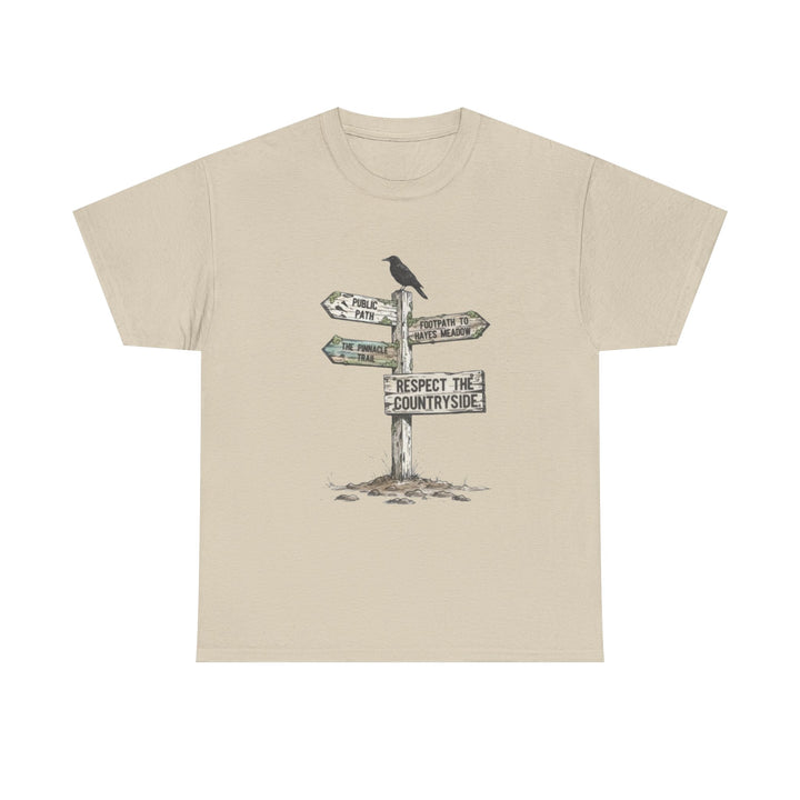 Respect the Countryside T-Shirt — Rural Heritage Graphic
