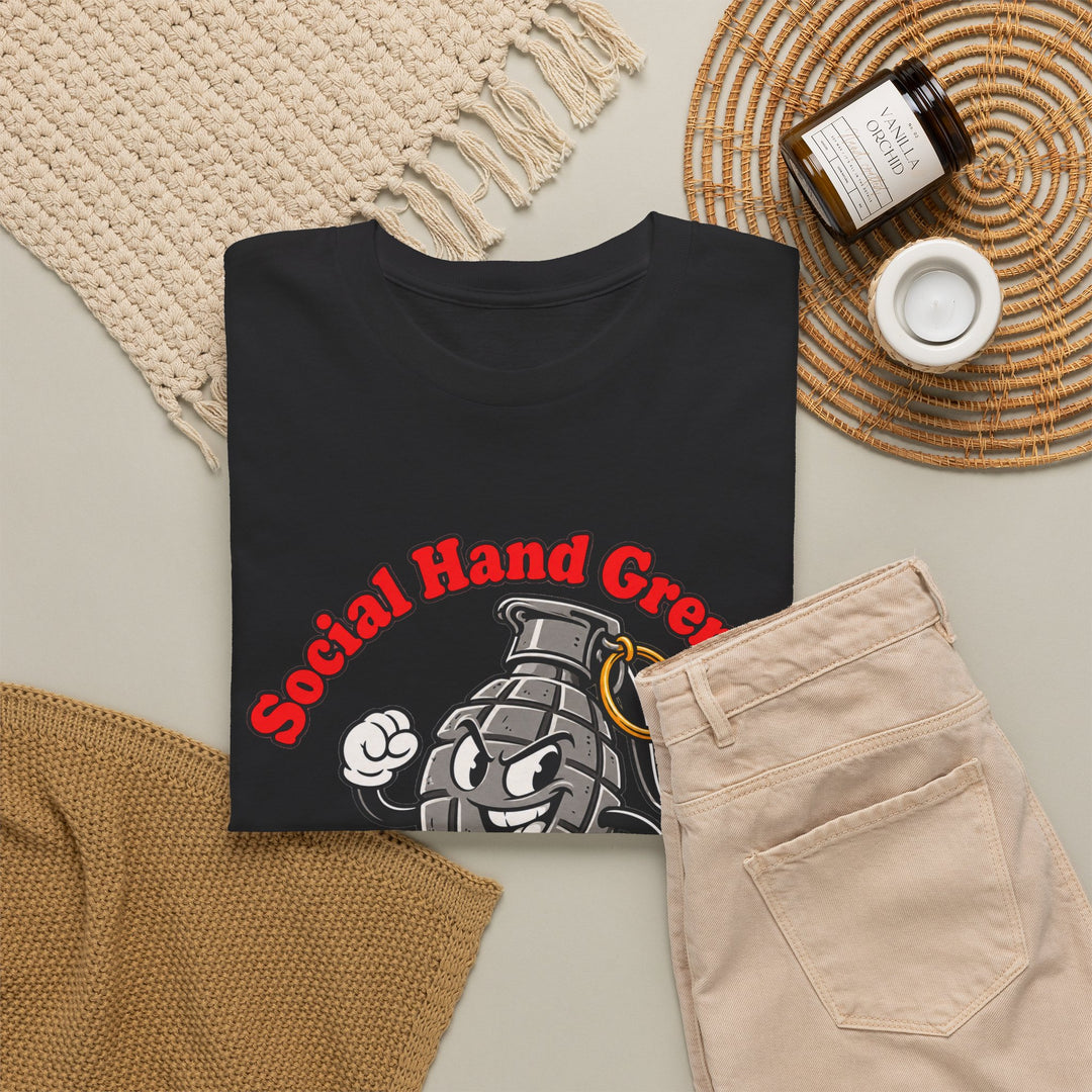 Social Hand Grenade T-Shirt — Military Humour Tee