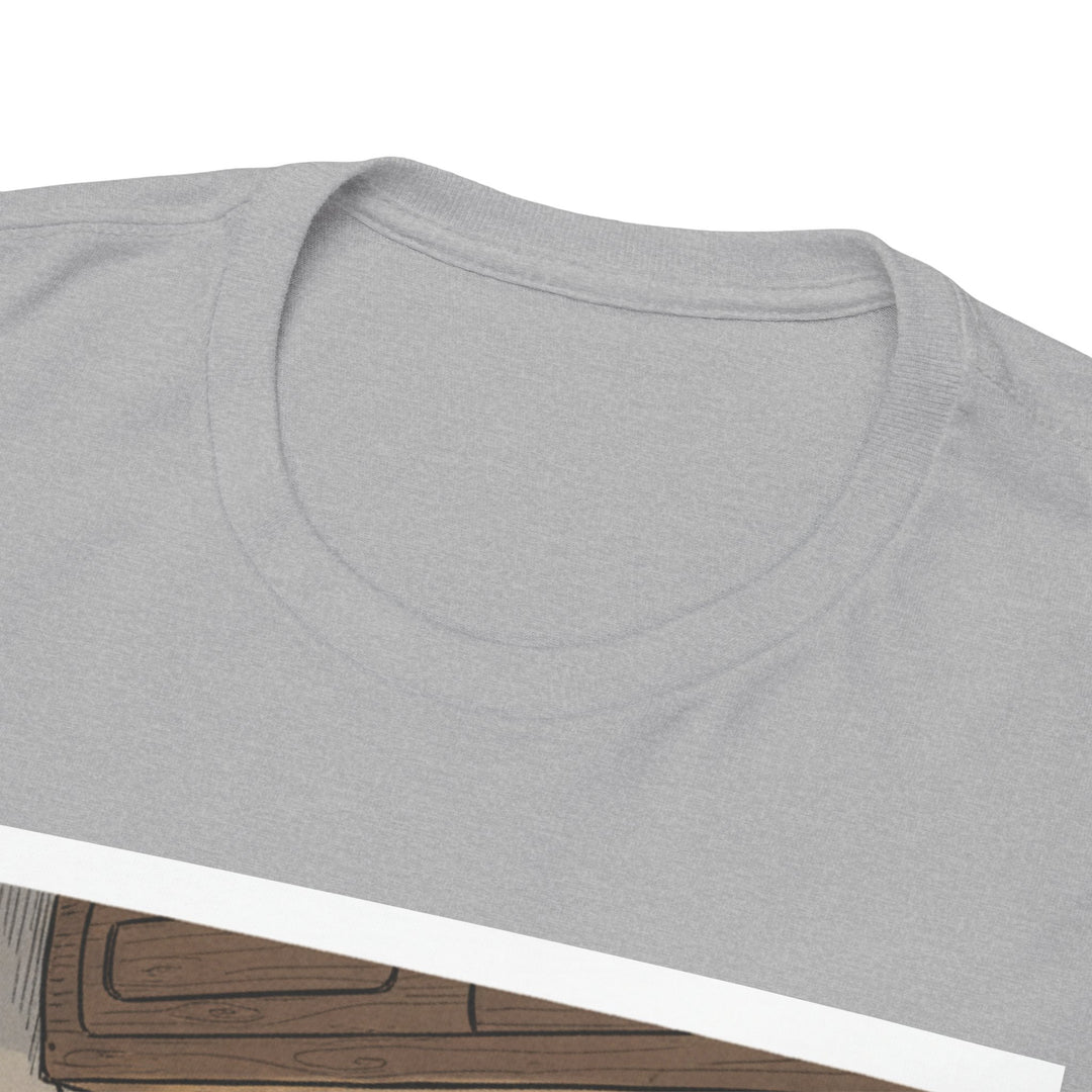 Retro Van Life Interior Graphic T-Shirt - Cozy Camper Van Aesthetic Tee