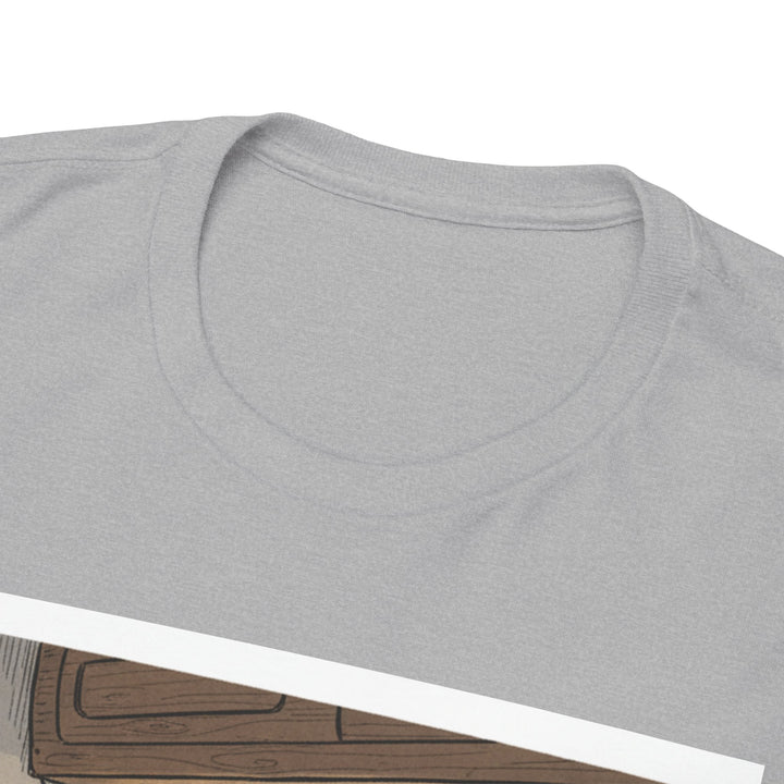 Retro Van Life Interior Graphic T-Shirt - Cozy Camper Van Aesthetic Tee