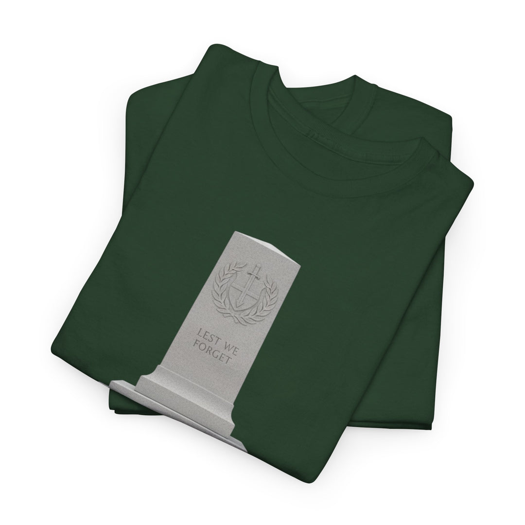 Cenotaph Memorial Tee — Tribute &amp; Remembrance Shirt