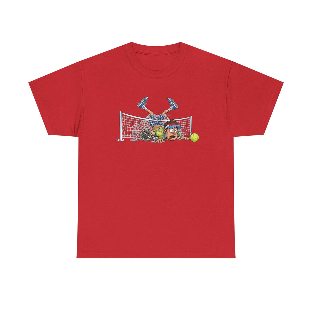 Padel Cartoon Goalie T-Shirt | Fun Padel Tee