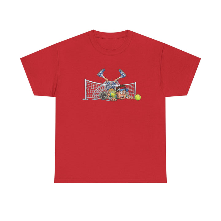 Padel Cartoon Goalie T-Shirt | Fun Padel Tee