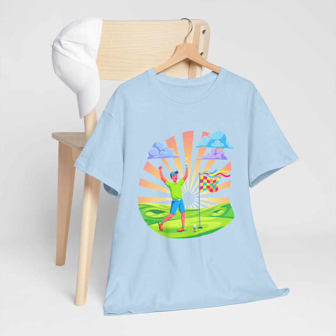 Golf Swing Silhouette Graphic Tee