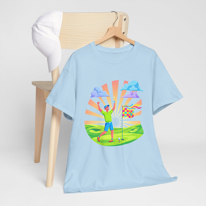 Golf Swing Silhouette Graphic Tee
