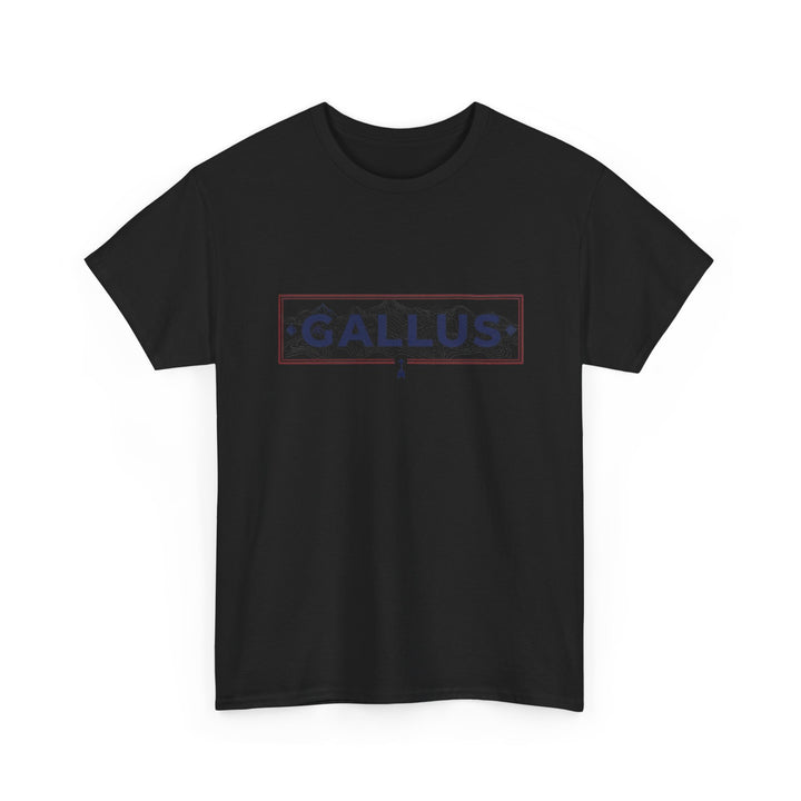 Mountain Graphic Tee — Gallus Logo Adventure T‑Shirt
