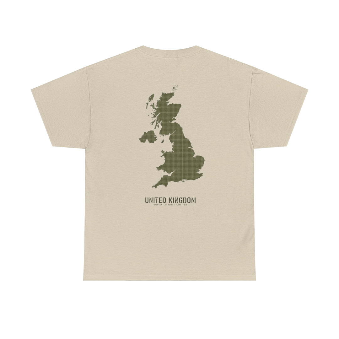 United Kingdom Map T-Shirt — Minimal UK Outline Tee