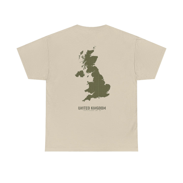 United Kingdom Map T-Shirt — Minimal UK Outline Tee