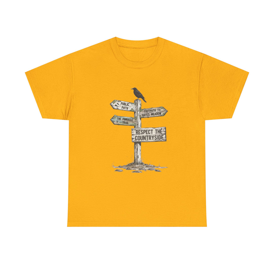 Respect the Countryside T-Shirt — Rural Heritage Graphic