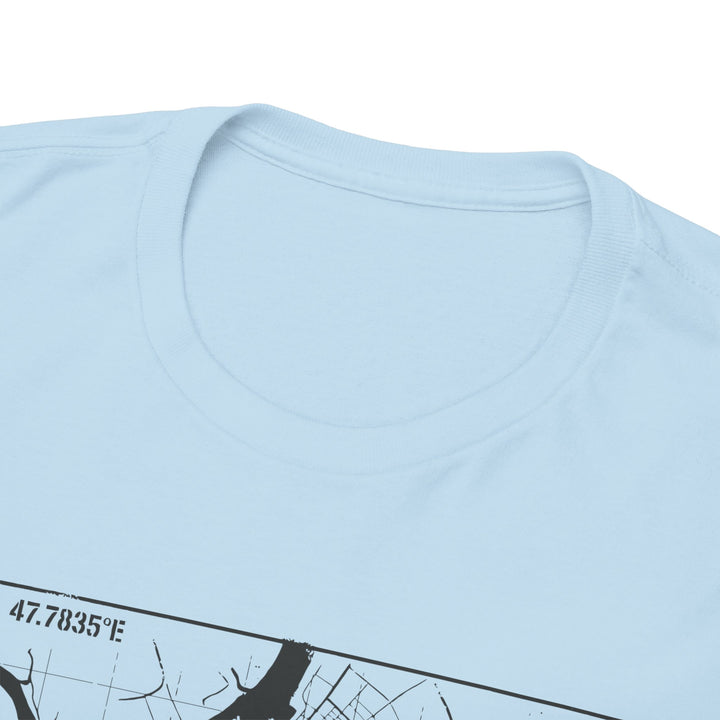 Basra 2003 Vintage Military Map T-Shirt