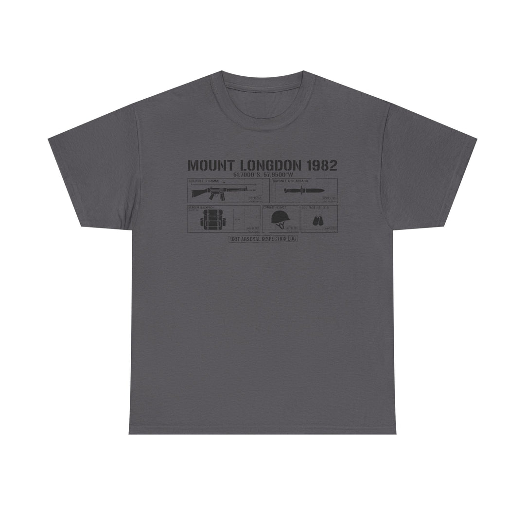 Mount Longdon 1982 T-Shirt — Falklands War Heritage Graphic