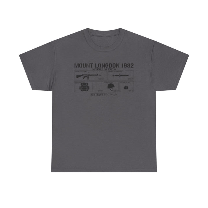 Mount Longdon 1982 T-Shirt — Falklands War Heritage Graphic