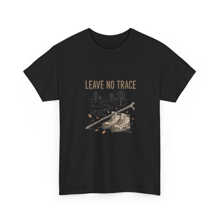 Leave No Trace Countryside Tee – a soft, breathable cotton T-shirt promoting respect for nature and responsible outdoor living.