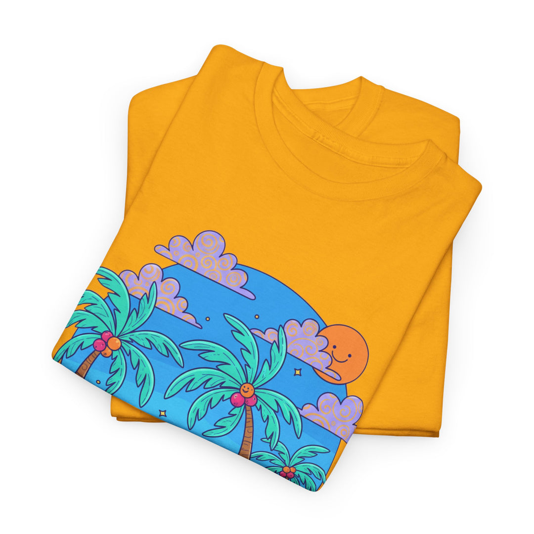 Island Style Golf Cart Beach T-Shirt