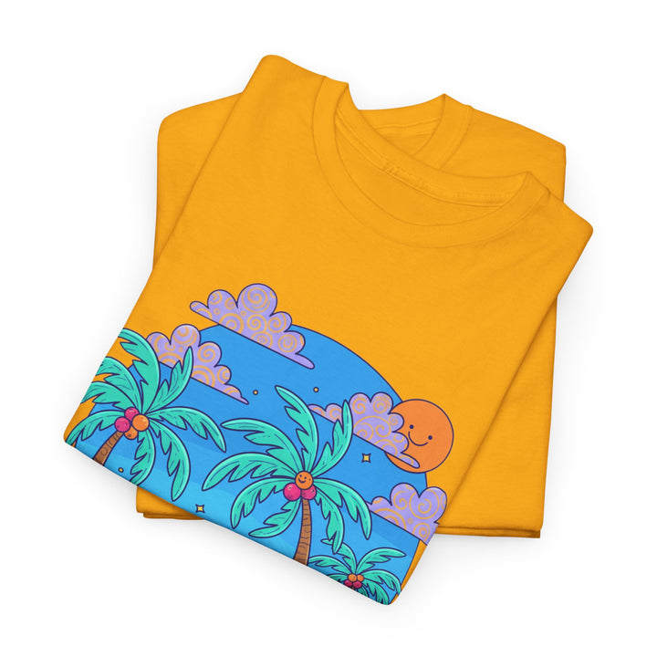 Island Style Golf Cart Beach T-Shirt