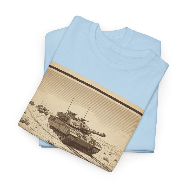 Challenger 2 Op Telic T-Shirt — Iraq 2003 Armoured Heritage Graphic