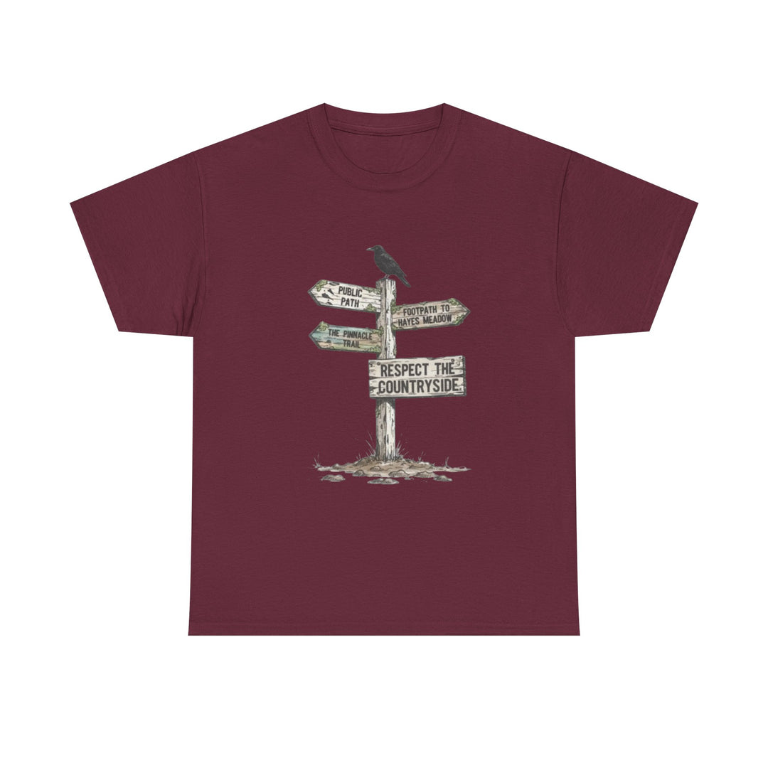 Respect the Countryside T-Shirt — Rural Heritage Graphic