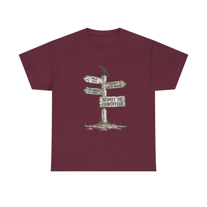 Respect the Countryside T-Shirt — Rural Heritage Graphic