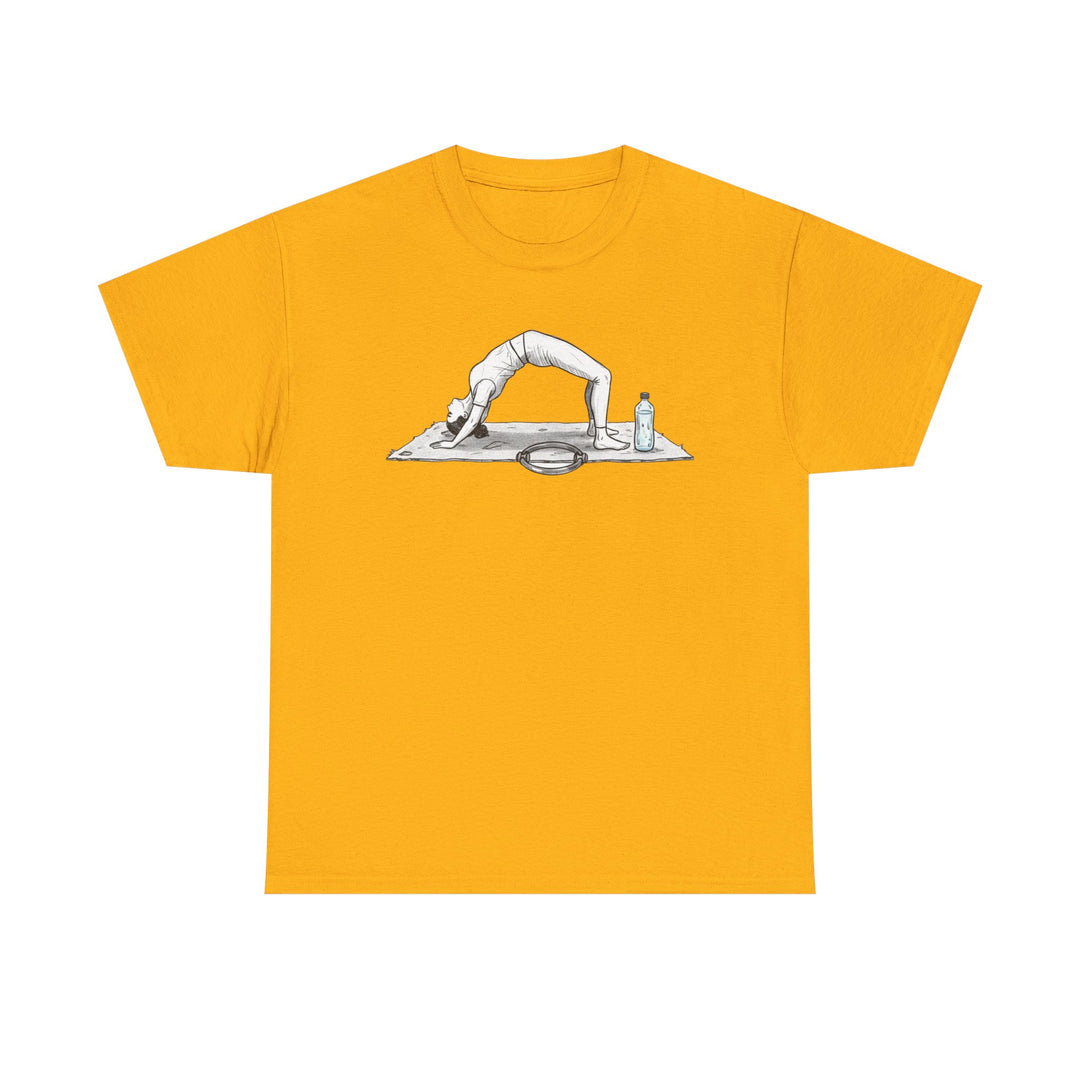 Pilates T‑Shirt – soft, breathable cotton designed for Pilates workouts. Comfortable, flexible, and perfect for reformer classes or everyday activewear.