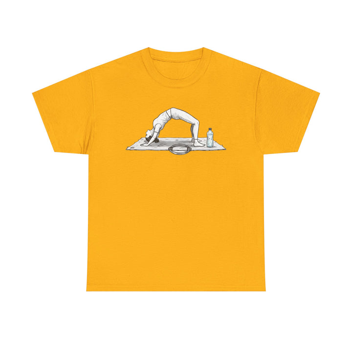 Pilates T‑Shirt – soft, breathable cotton designed for Pilates workouts. Comfortable, flexible, and perfect for reformer classes or everyday activewear.
