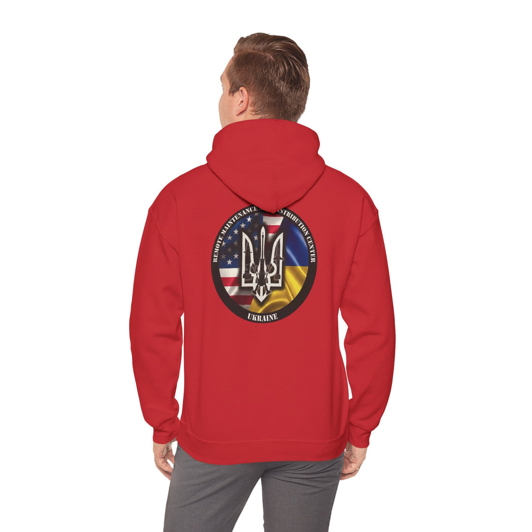 Ukraine Support Hoodie — RDCU US/UKRAINE Design