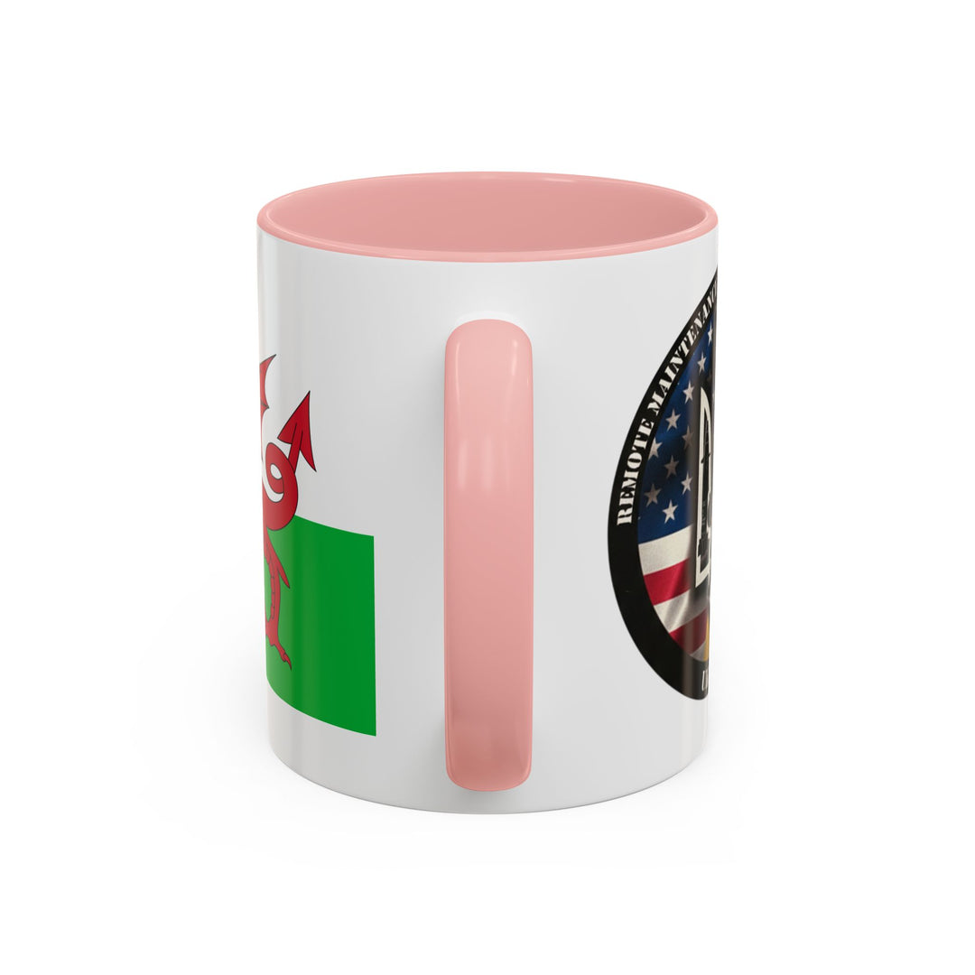 Wales Flag Accent Coffee Mug (11/15oz) – Red Welsh Dragon Tea &amp; Coffee Cup
