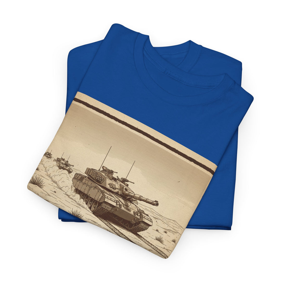 Challenger 2 Op Telic T-Shirt — Iraq 2003 Armoured Heritage Graphic