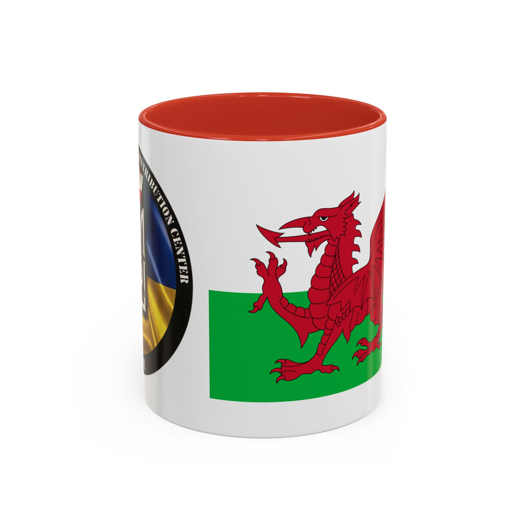 Wales Flag Accent Coffee Mug (11/15oz) – Red Welsh Dragon Tea &amp; Coffee Cup