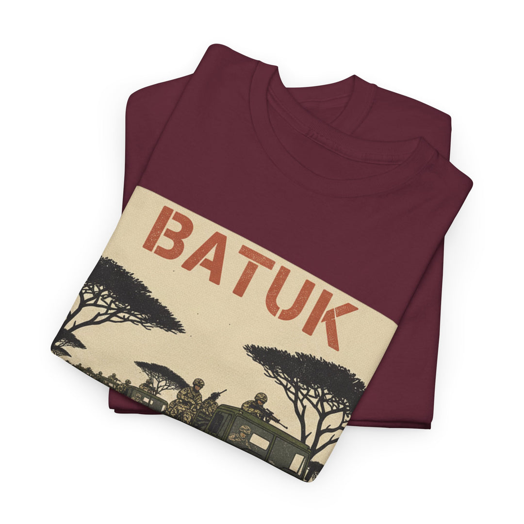 BATUK Convoy Operations Tee — Kenya Vintage Military Travel Graphic T‑Shirt