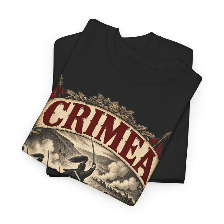 Crimean War T-Shirt — “Charge Now, Argue Later” Military Humour Tee