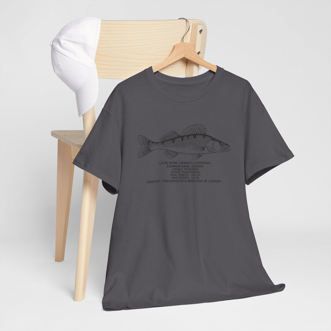 Walleye Fish (Zander) Illustration Tee | Fishing T-Shirt