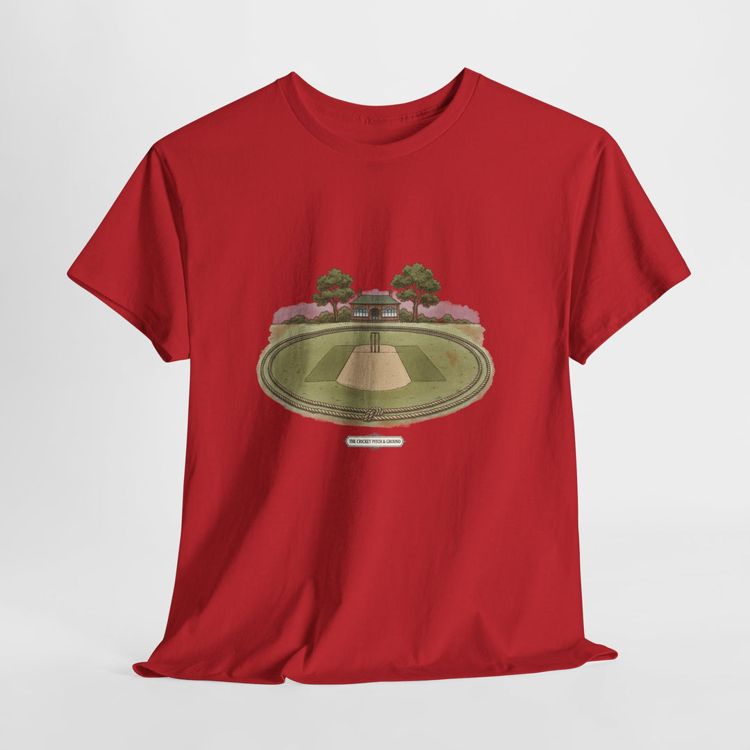 Cricket Ground Graphic T-Shirt for Players
